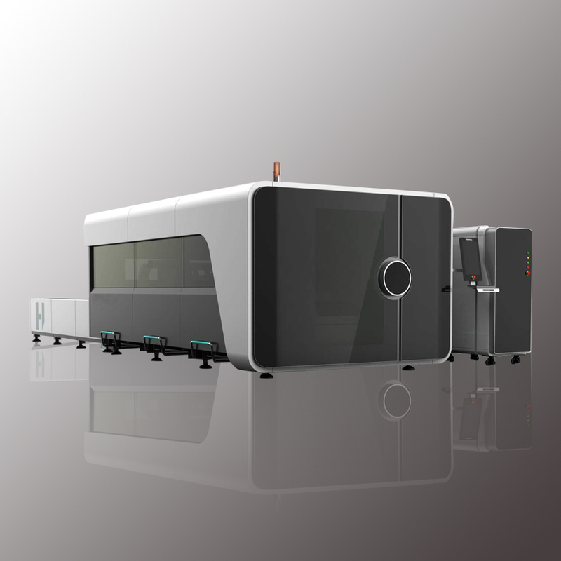 Covered Exchange Table Fiber Laser Cutting Machine